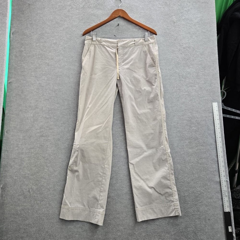 Athleta Women Pants 8 Beige Nylon Spandex Outdoor HIking 6889641 31" Inseam